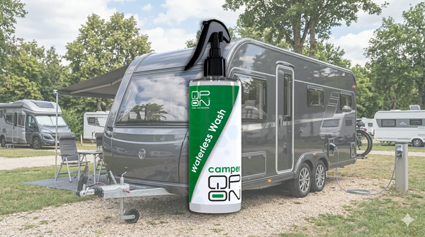Waterloos wassen camper
